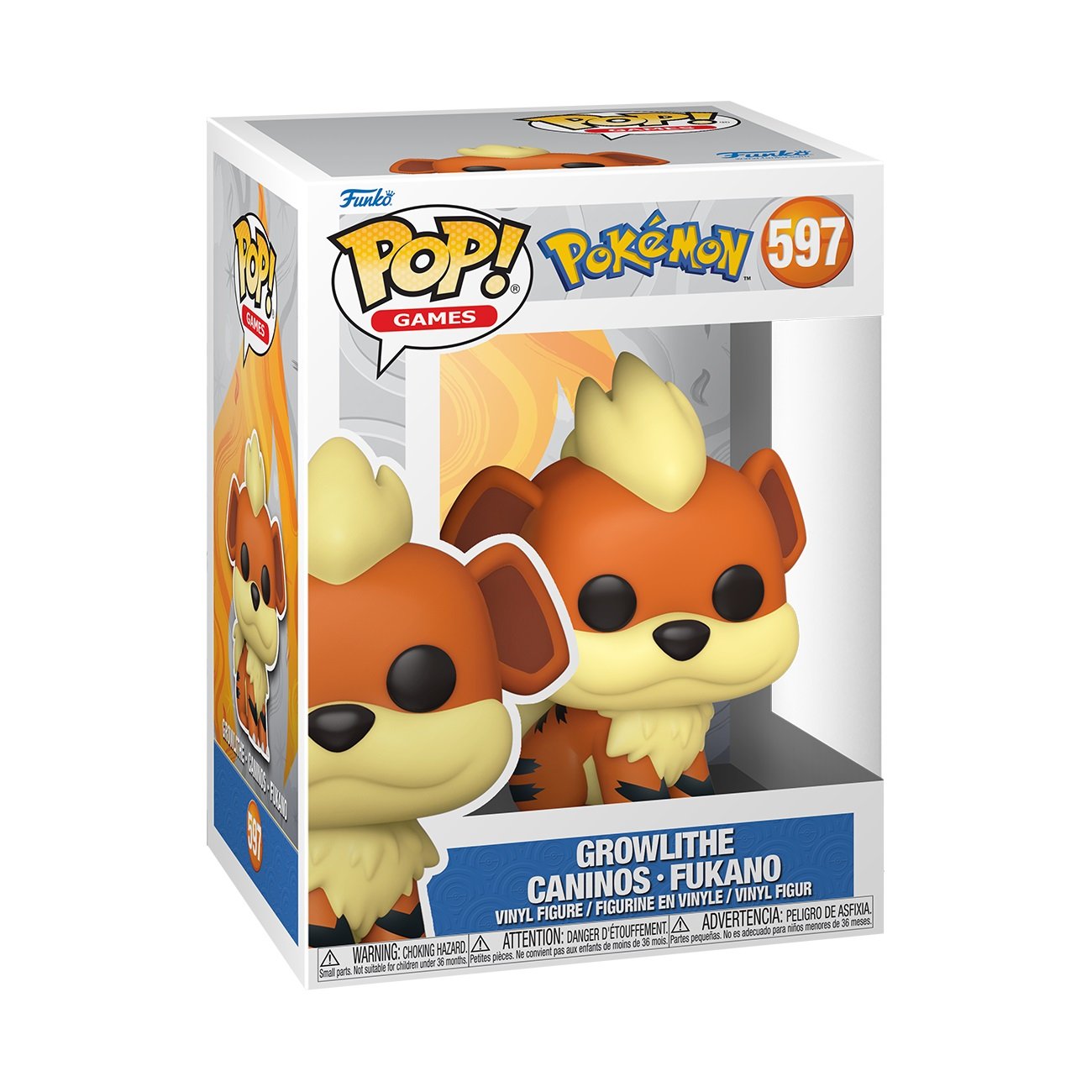 Funko Pop! Games: Pokémon - Caninos - flash vidéo