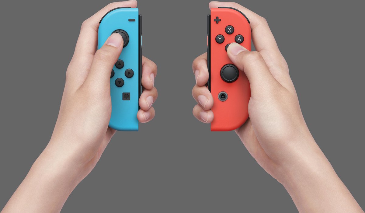 Nintendo Switch OLED Model with Joy-Con Pair Neon Red & Blue - flash vidéo