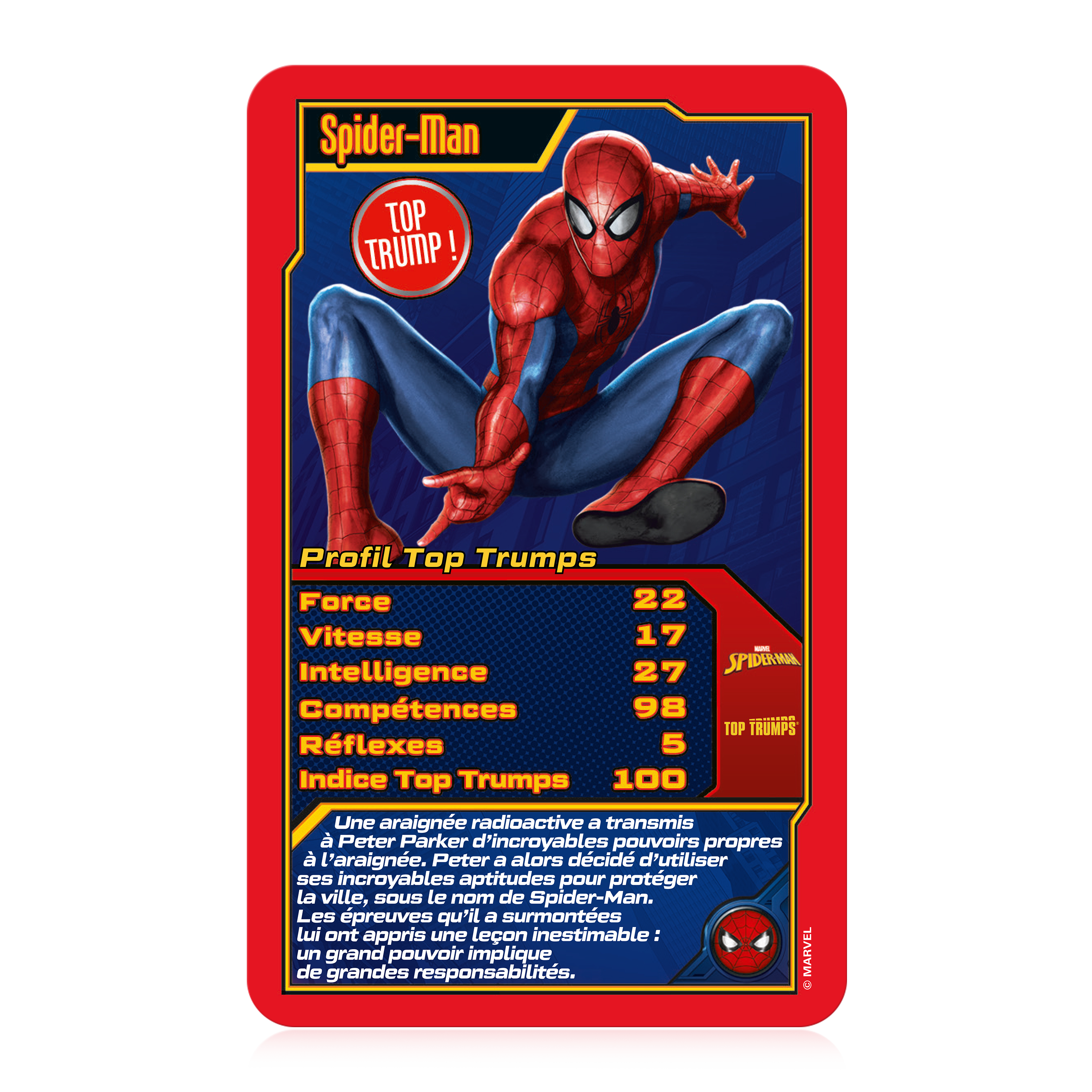 Top Trumps - Spider-Man - flash vidéo