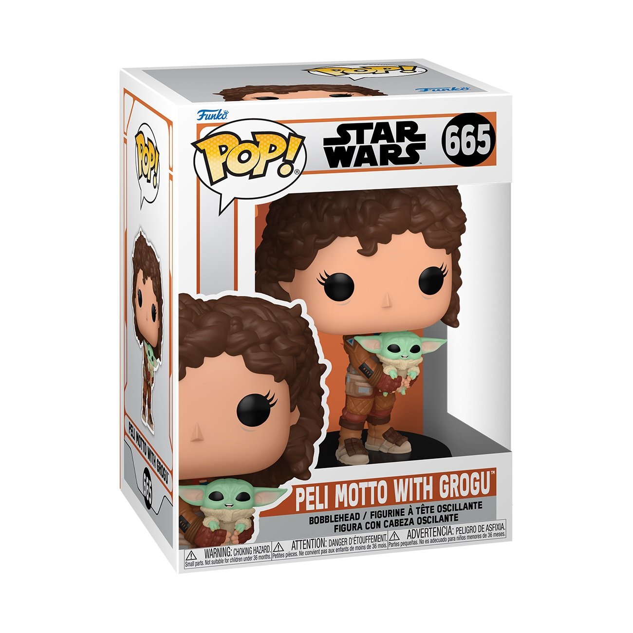 Funko Pop! Star Wars: The Mandalorian Season 3 - Peli Motto with Grogu - flash vidéo