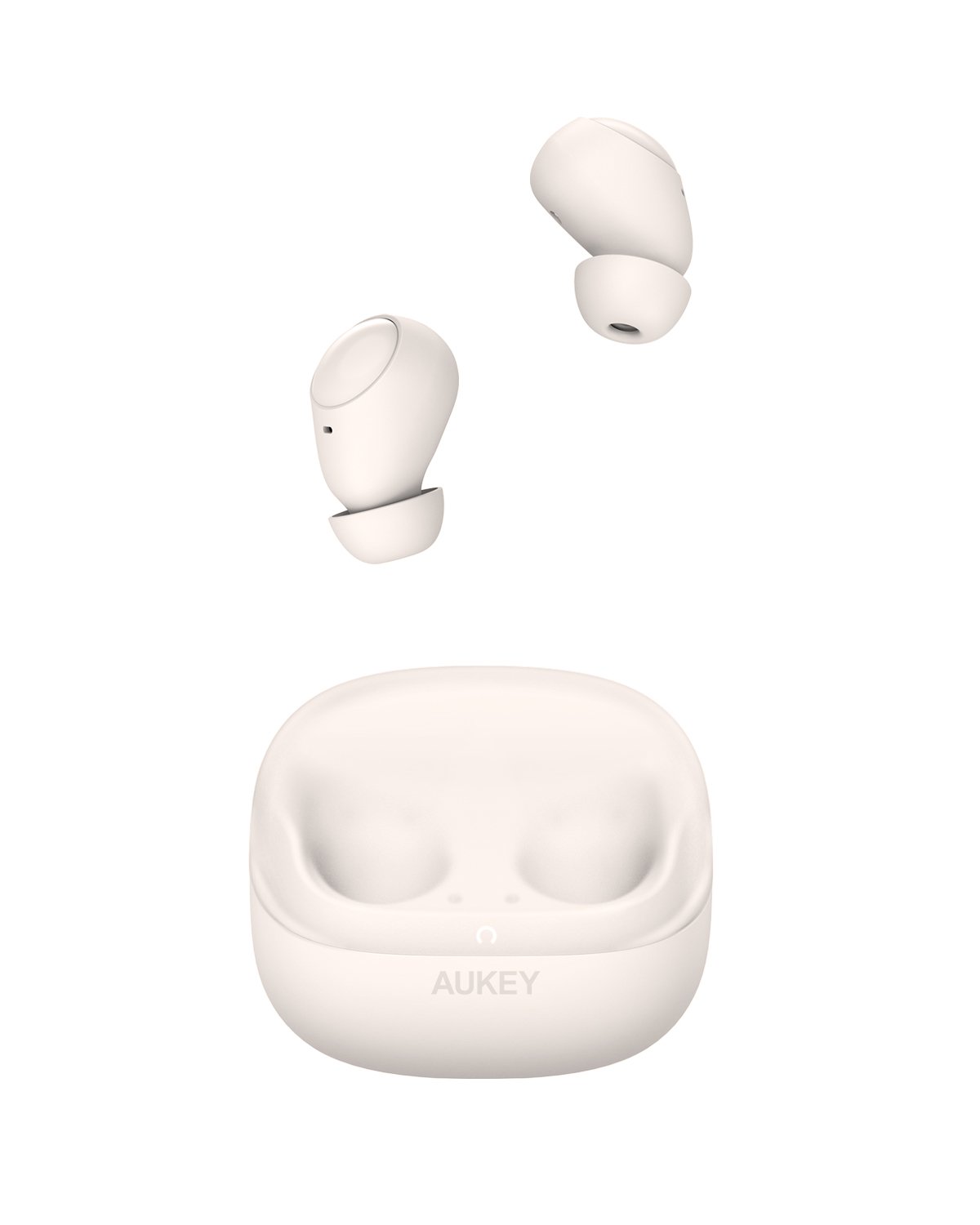 Aukey - Écouteurs sans fil connectés ultra-compacts Blanc EP-M3A - flash vidéo