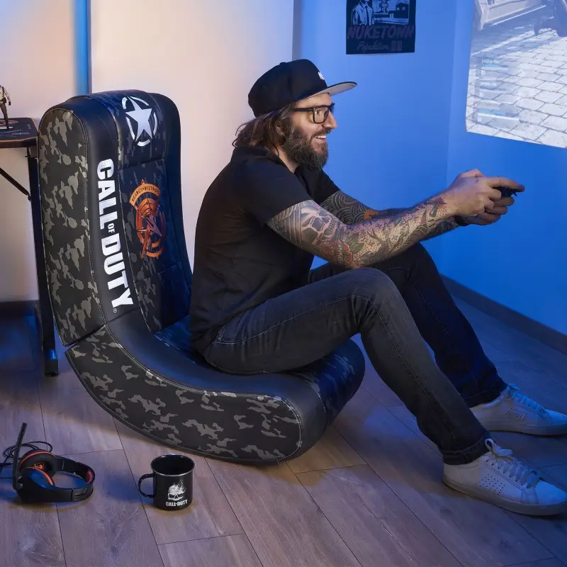 Subsonic - Call of Duty - Rocking Chair Noir et Camo - flash vidéo