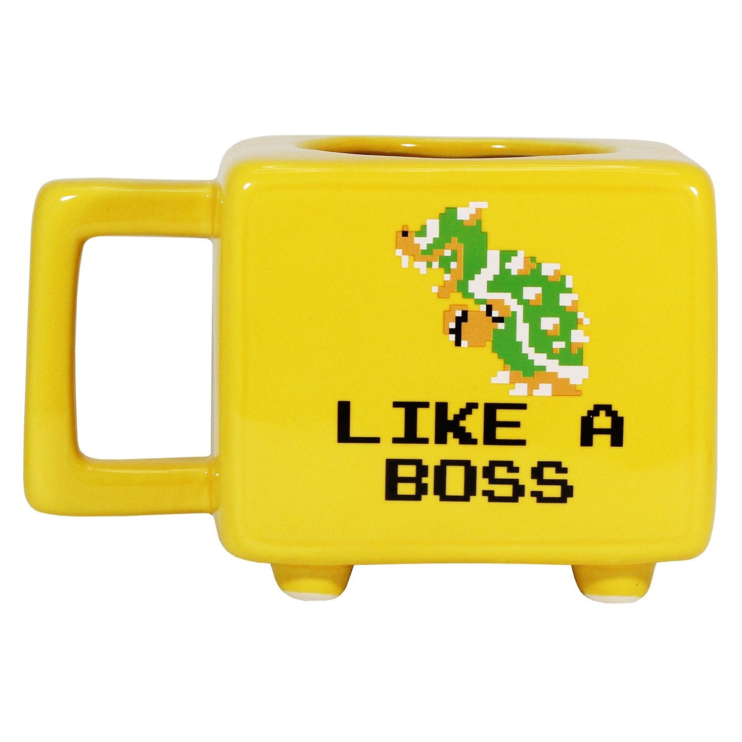 Super Mario - Mug 3D thermoréactif en forme de TV "Like A Boss" - flash vidéo