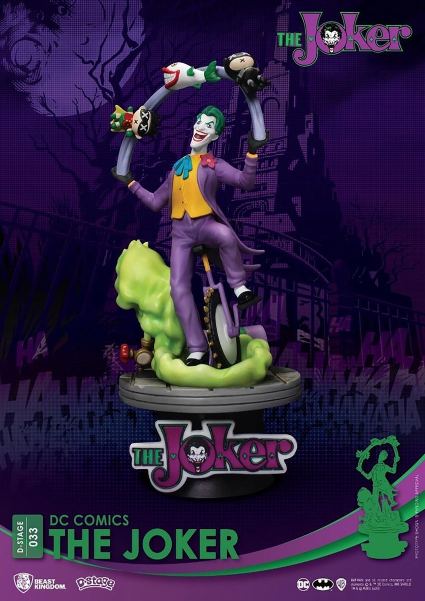 DC Comics - Diorama-033 - The Joker - flash vidéo