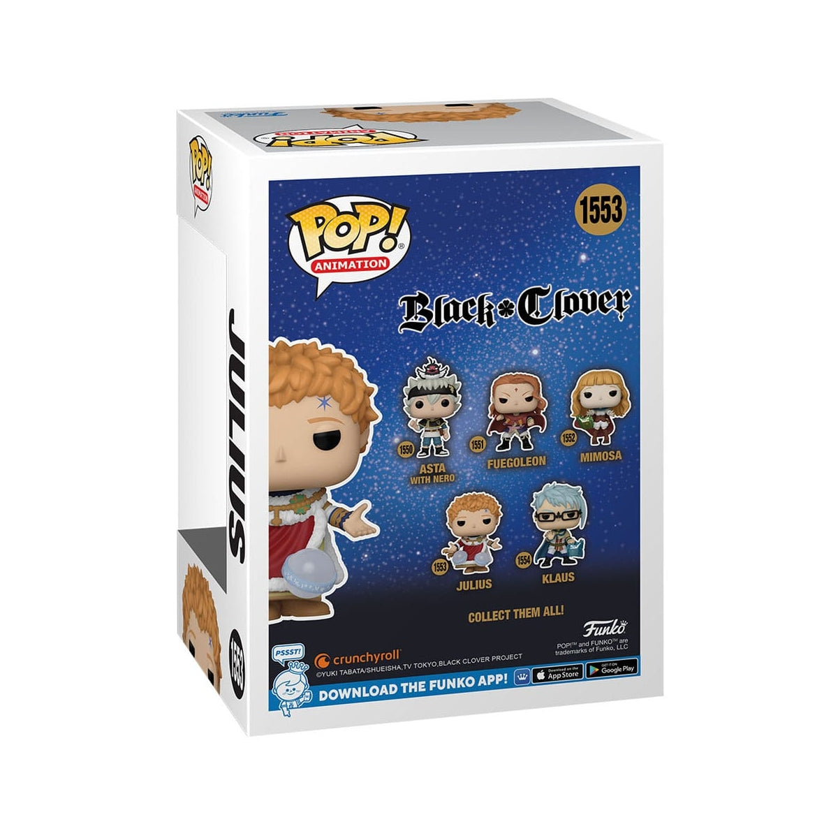 Funko Pop! Animation: Black Clover - Julius - flash vidéo