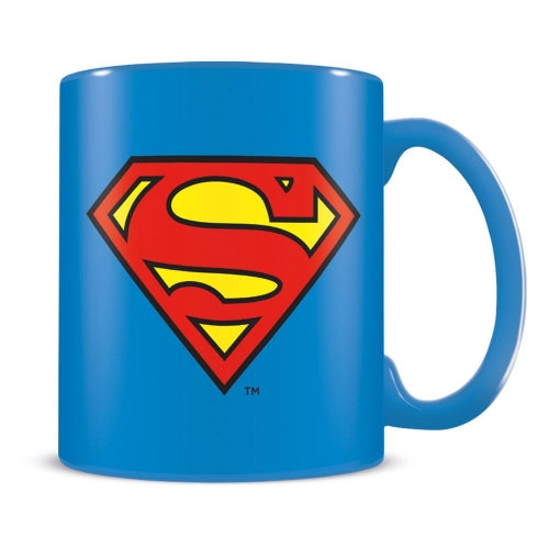 Superman - Coffret cadeau avec tasse 315ml et paire de chaussette EU 41-45 "Logo" - flash vidéo