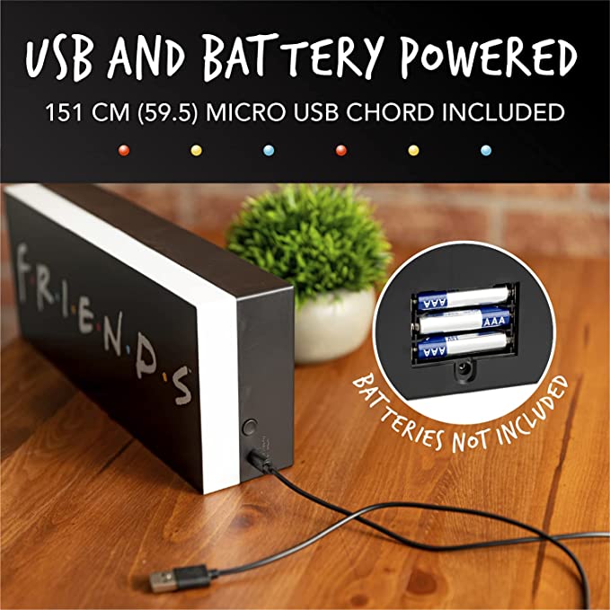 Friends - Lampe logo - flash vidéo