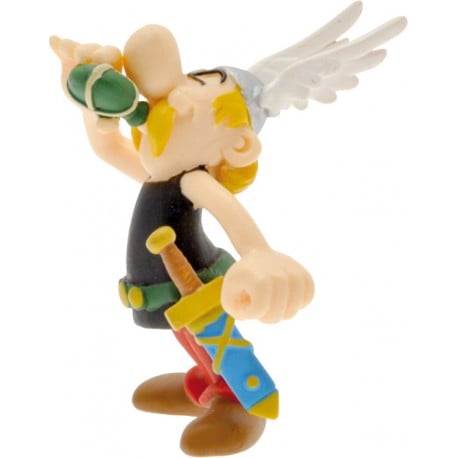 Astérix - Figurine Asterix buvant la potion magique - flash vidéo