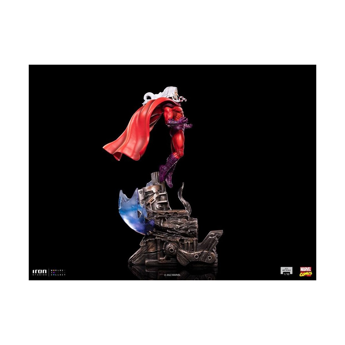 Iron Studios - BDS Arts Scale 1/10 - Marvel - X-Men: Age of Apocalypse - Magneto Statue 33cm - flash vidéo