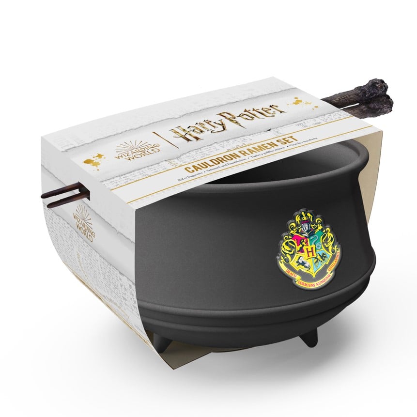 Harry Potter - Set Bol à Ramen Chaudron et Baguettes - flash vidéo