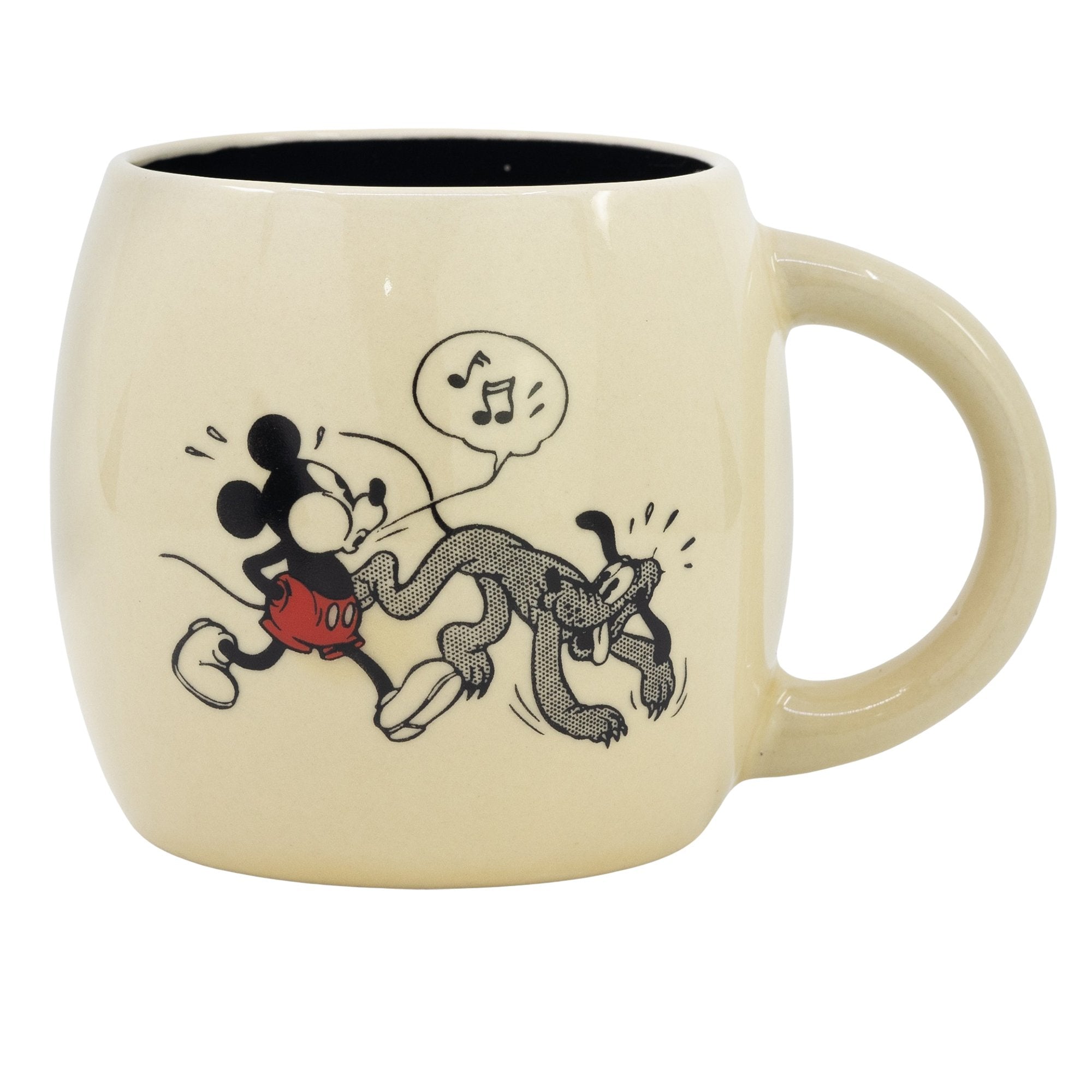 Disney - Tasse globe en céramique Mickey Mouse Vintage - 380ml - flash vidéo