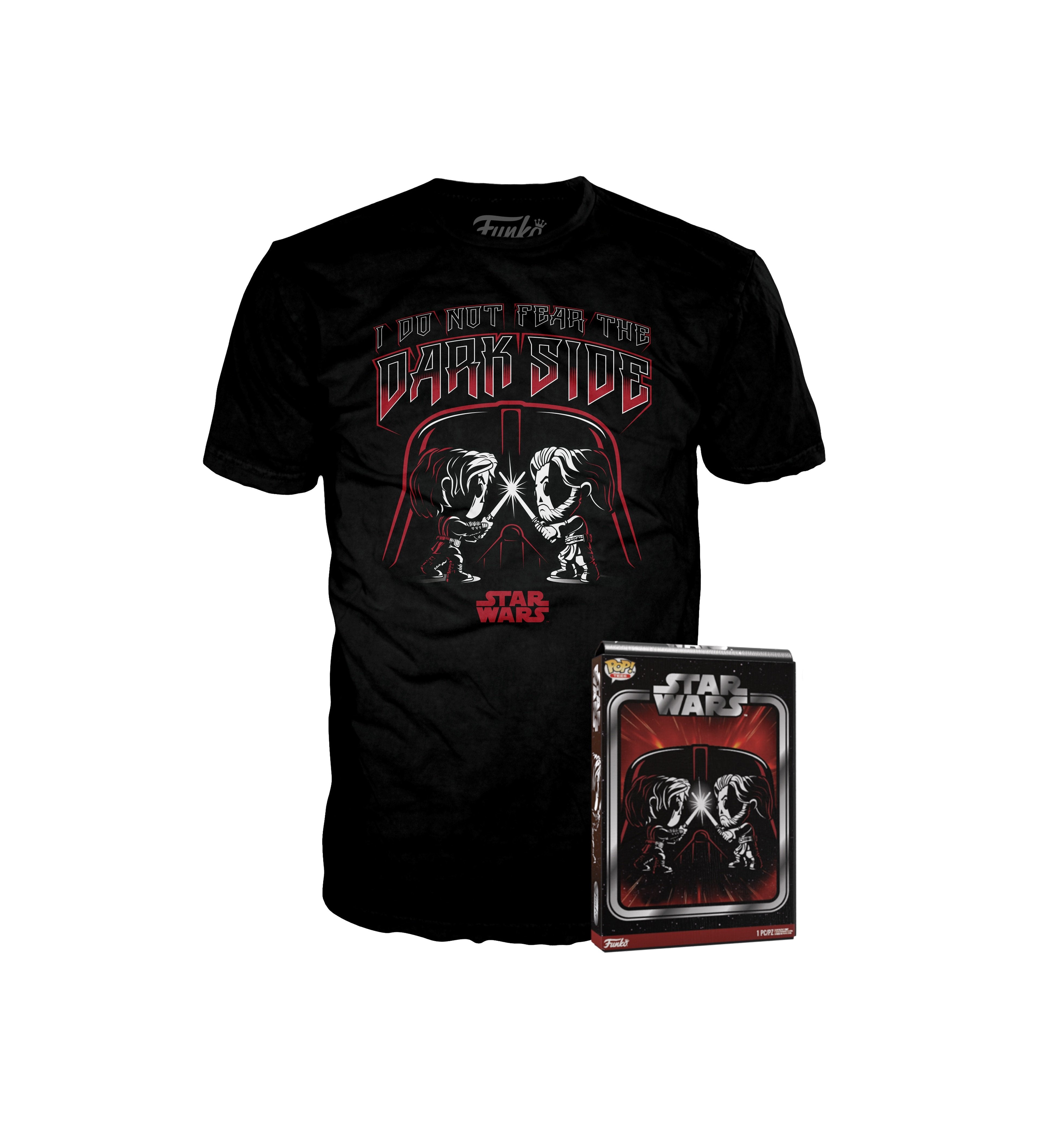 Funko Boxed Tee: Star Wars - Anakin vs. Obi-Wan Kenobi - M - flash vidéo