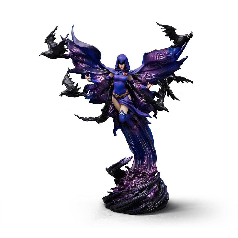 Iron Studios - Art Scale 1/10 - DC Comics - Titans - Raven Statue 32cm - flash vidéo