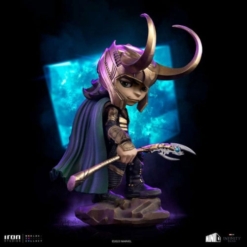 Iron Studios - MiniCo - Marvel - Avengers: The Infinity Saga - Loki Statue 15cm - flash vidéo