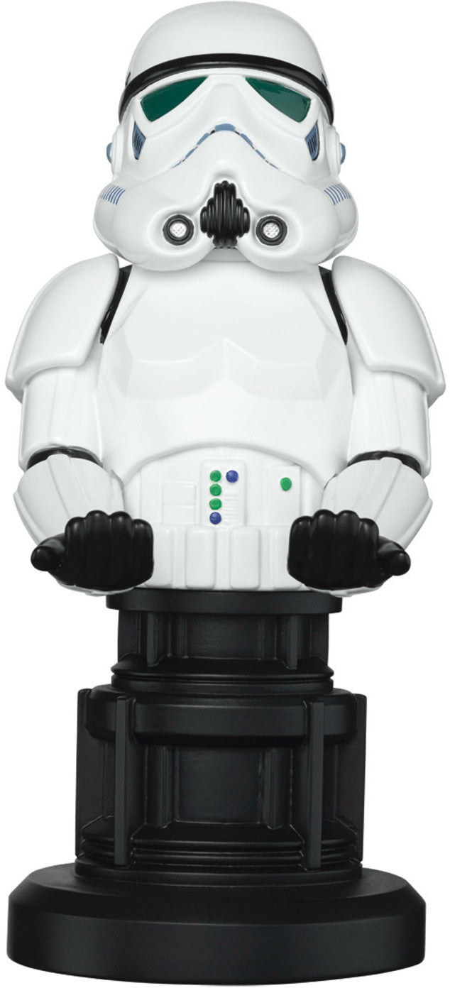 Cable Guys - Star Wars - Stormtrooper Support Chargeur pour Téléphone et Manette - flash vidéo