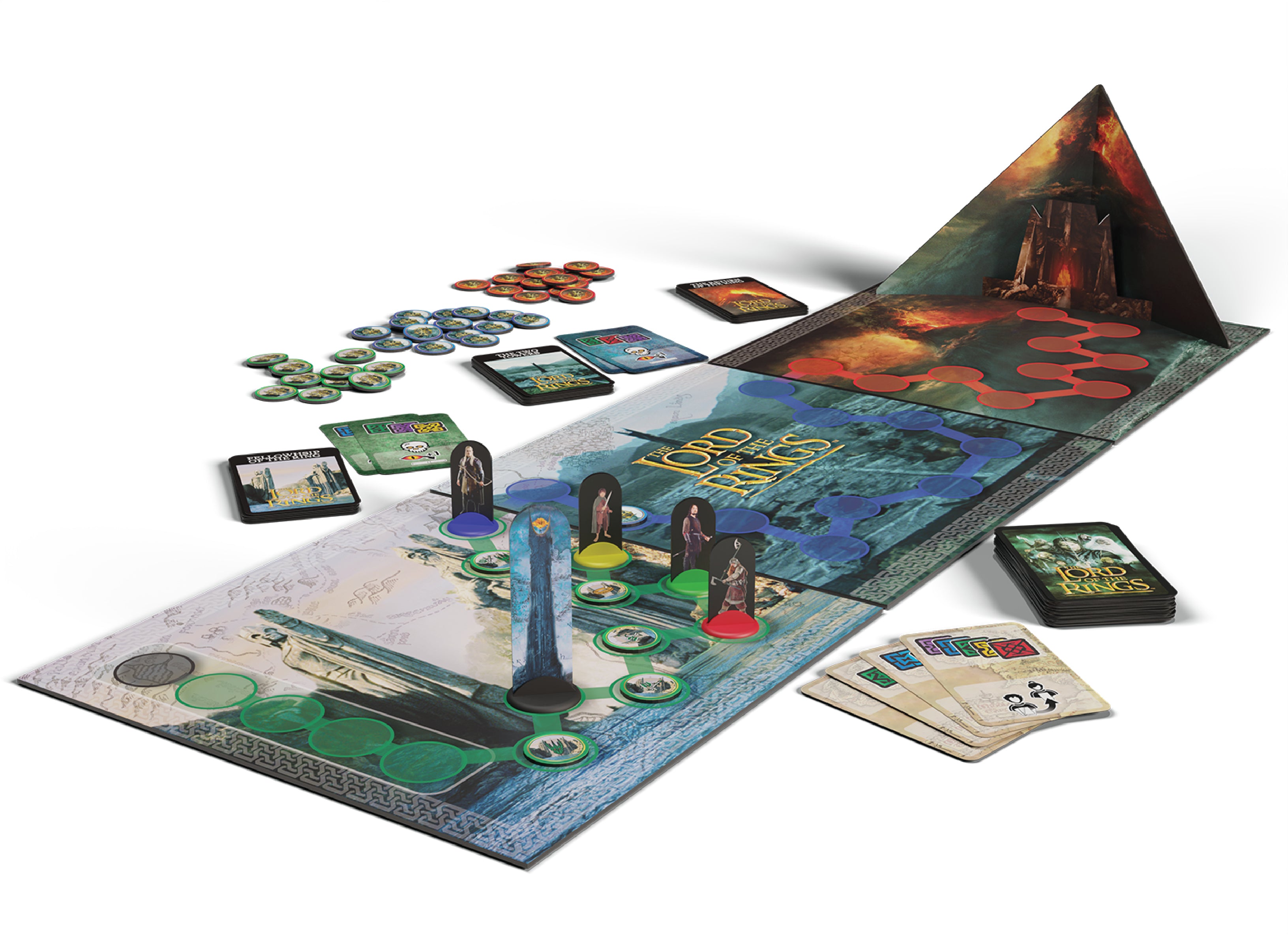 Shuffle - Jeu de plateau Le Seigneur des Anneaux : La Montagne du Destin - flash vidéo
