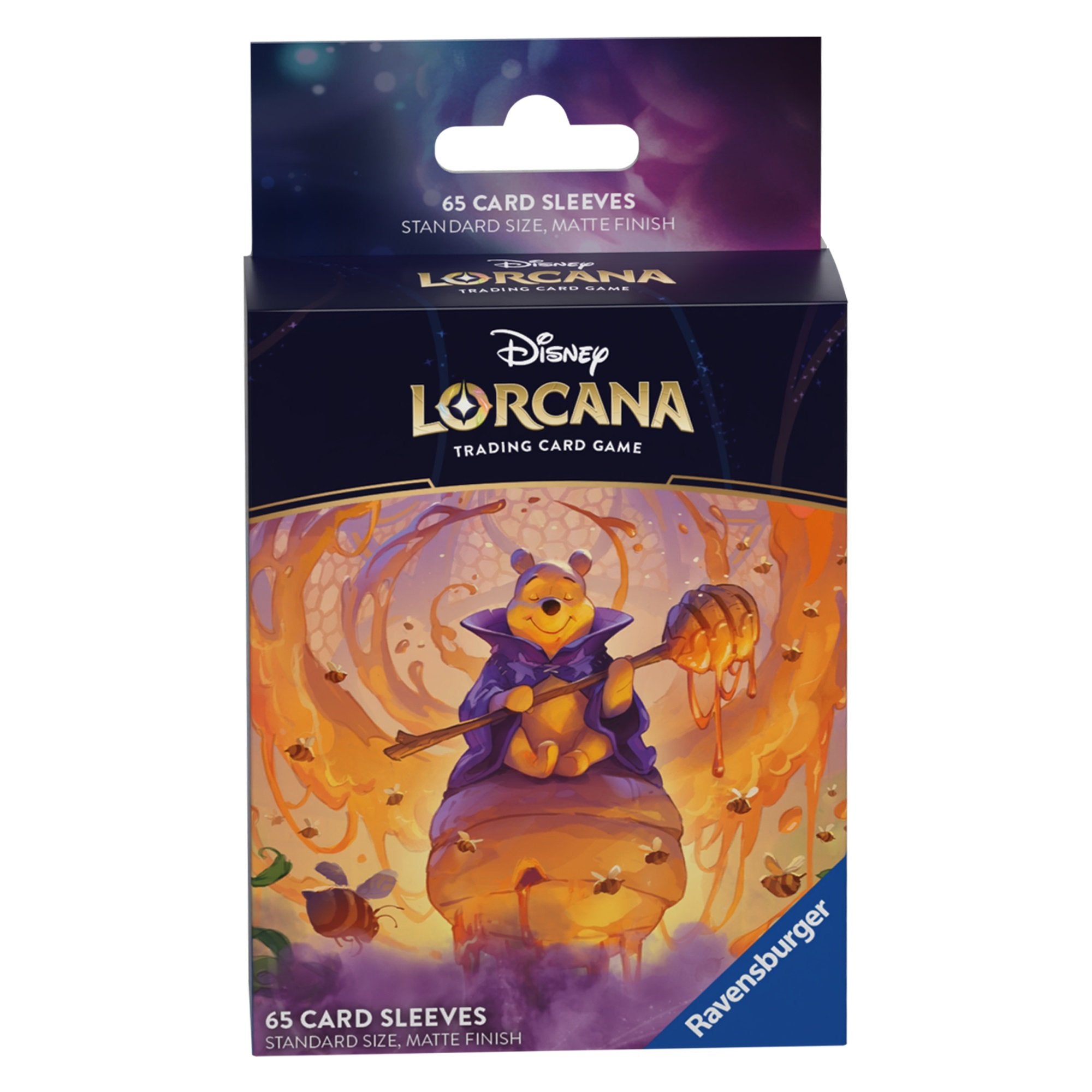 Disney Lorcana JCC : La Mer Azurite - Pack de 65 Protèges-cartes Winnie l'Ourson - flash vidéo