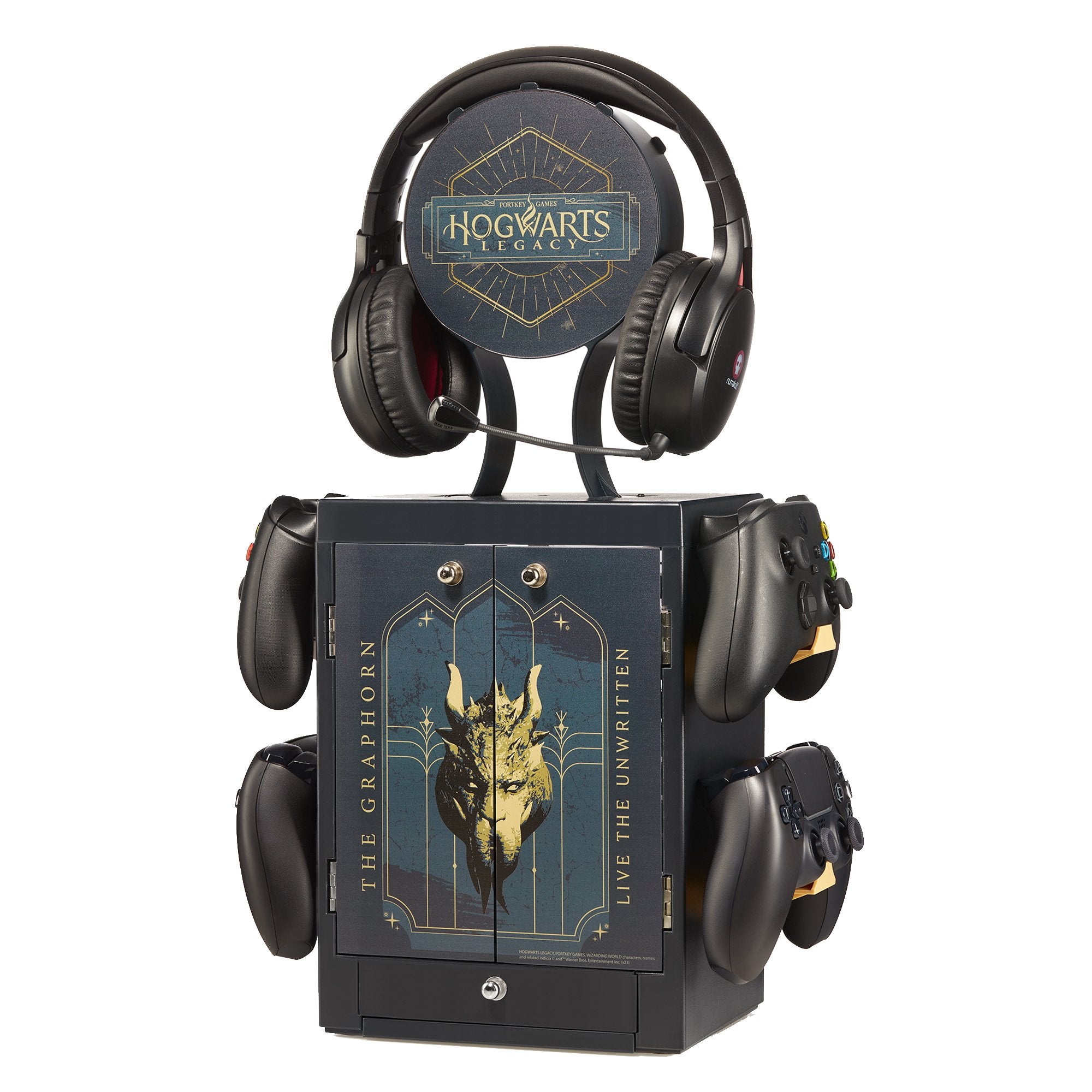 Numskull - Meuble de rangement inspiré de Hogwarts Legacy pour gamer - flash vidéo