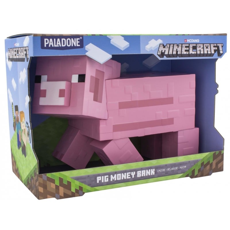 Minecraft - Tirelire Cochon - flash vidéo