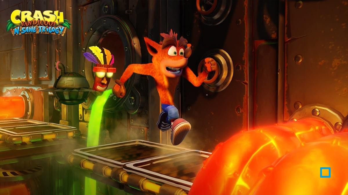 Crash Bandicoot N.Sane Trilogy - flash vidéo
