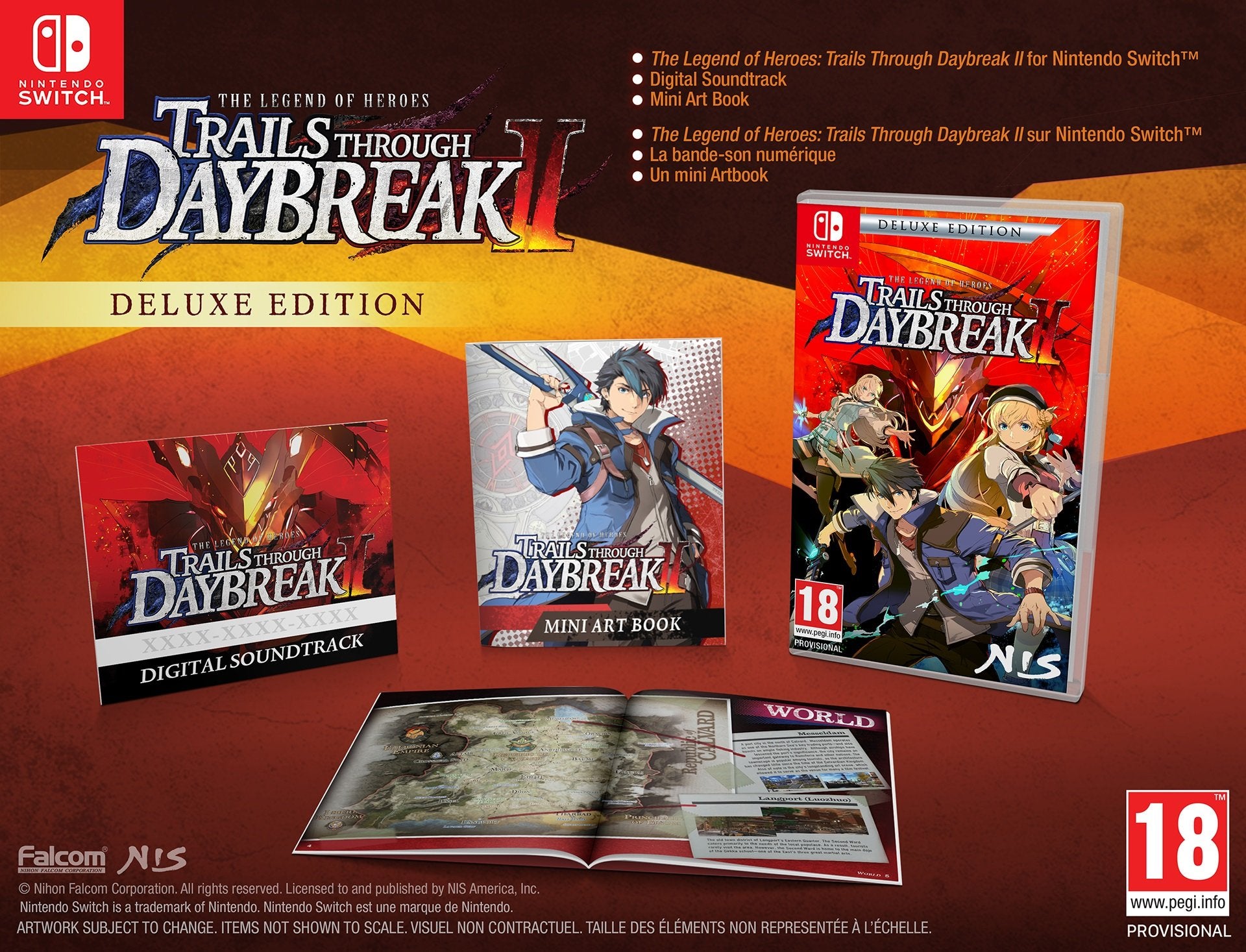 The Legend of Heroes: Trails through Daybreak II - Deluxe Edition - flash vidéo