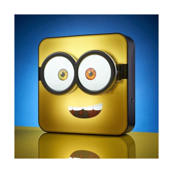 Minions - Lampe de bureau / Applique murale 3D Visage de Bob - flash vidéo