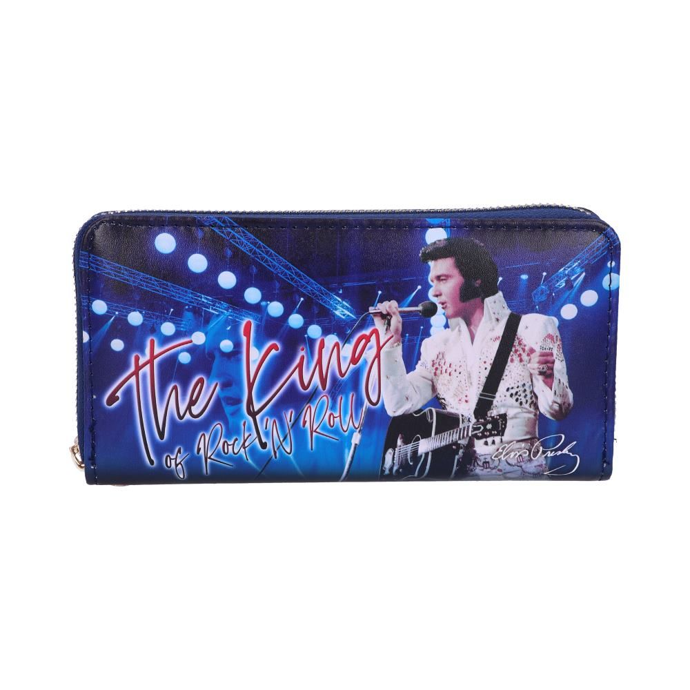 Elvis - Porte-monnaie The King of Rock and Roll 19cm - flash vidéo