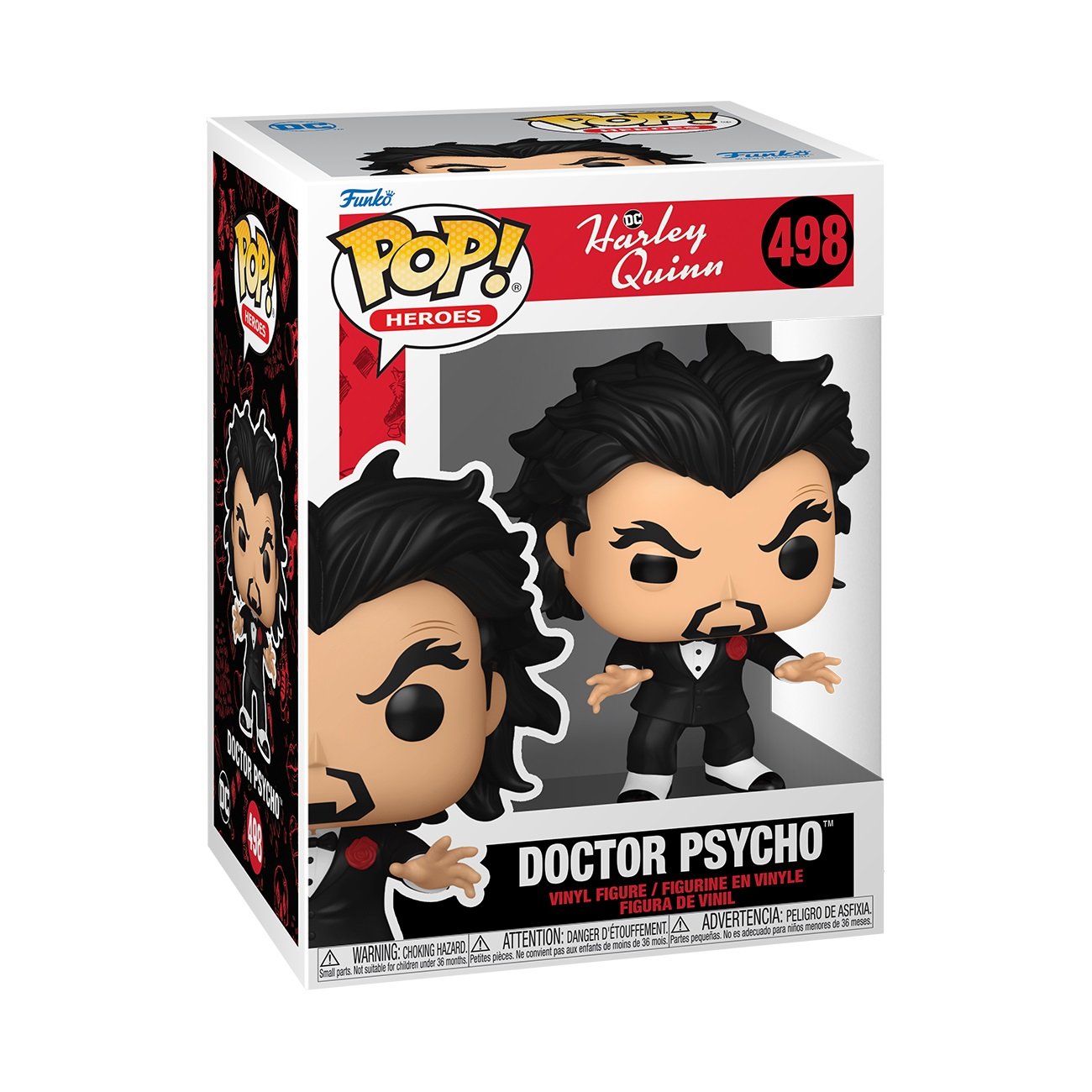 Funko Pop! Heroes: Harley Quinn Animated Series - Doctor Psycho - flash vidéo