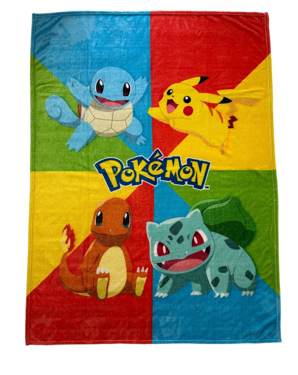 Pokémon - Plaid Sherpa Starter 1G (100x150cm) - flash vidéo