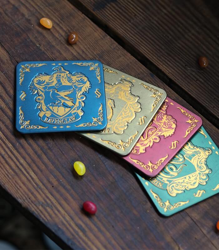 Harry Potter - Sous-Verres Hogwarts Ecusson V2 - flash vidéo