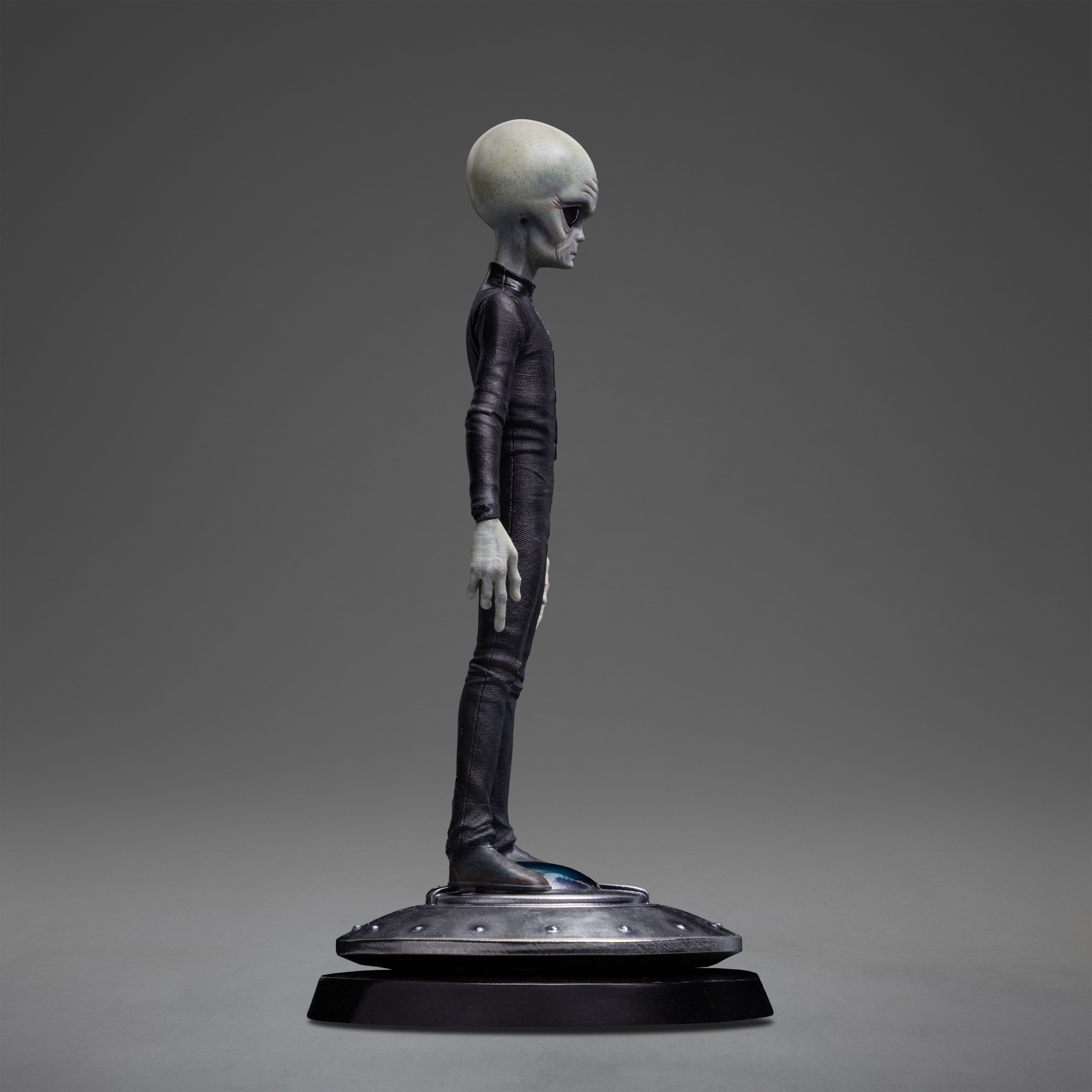 Iron Studios - Art Scale 1/10 - I Want to Believe - Alien Gris Statue 21cm - flash vidéo