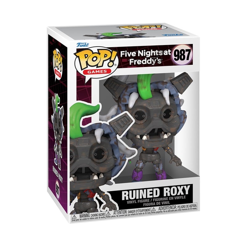 Funko Pop! Games: Five Nights at Freddy's: Security Breach Ruin - Roxy - flash vidéo