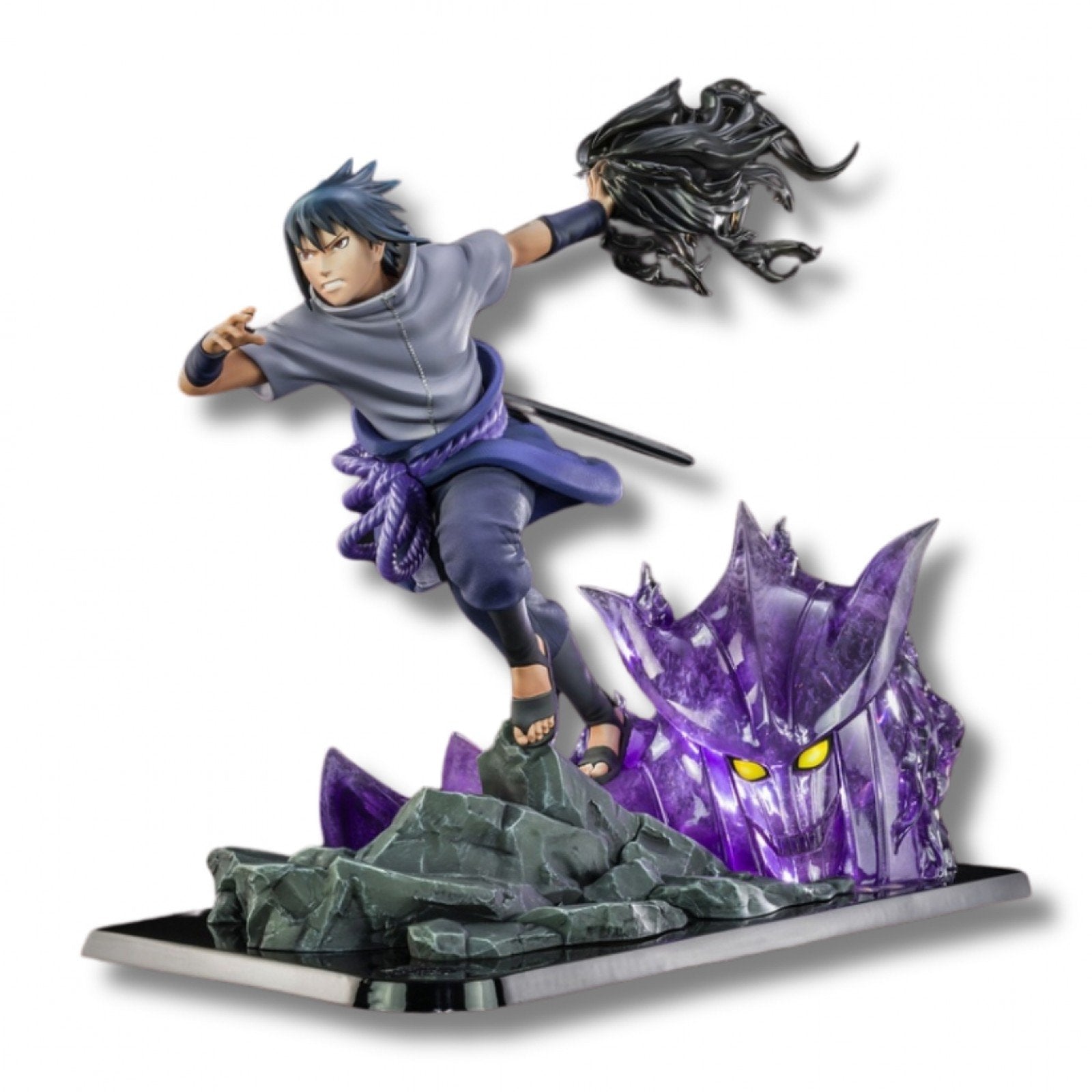 Naruto Shippuden - Statue IKIGAI Sasuke 4th War - flash vidéo