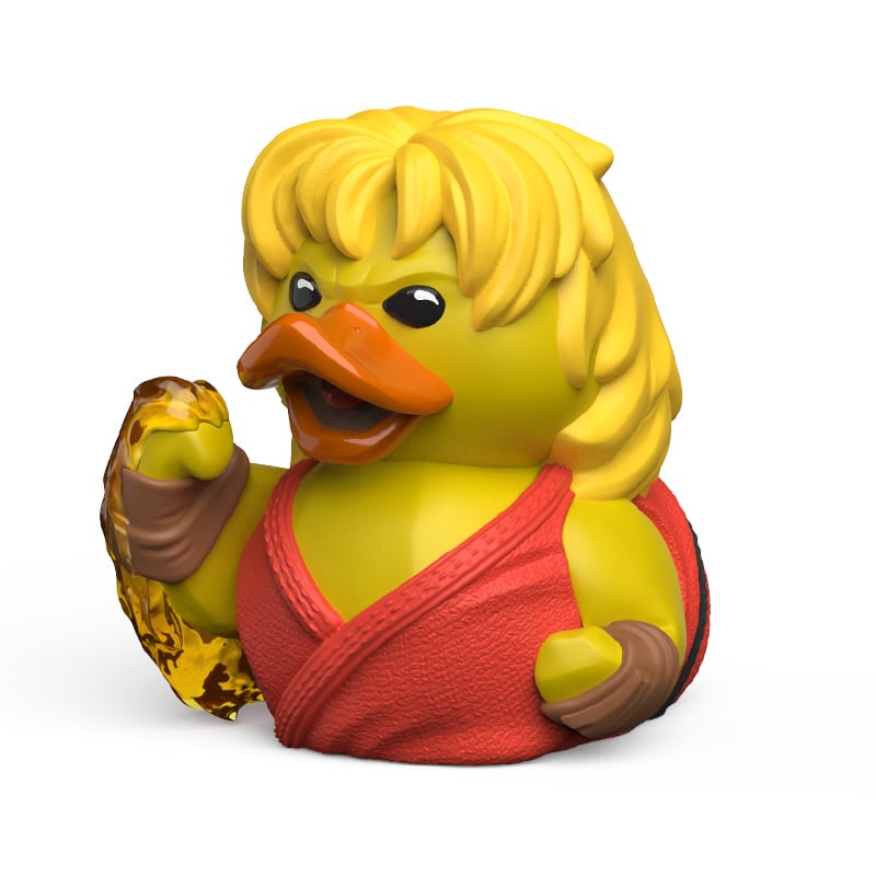 TUBBZ Canard de bain - Street Fighter - Ken - flash vidéo