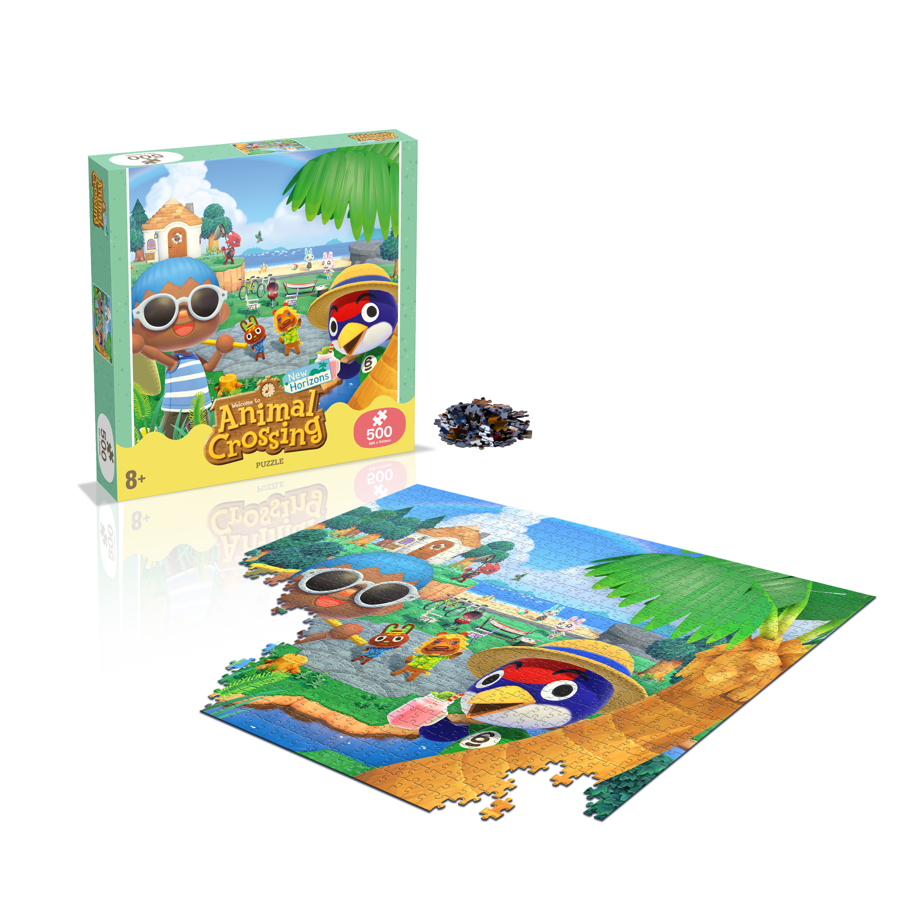 Animal Crossing - Puzzle 500 pcs - flash vidéo