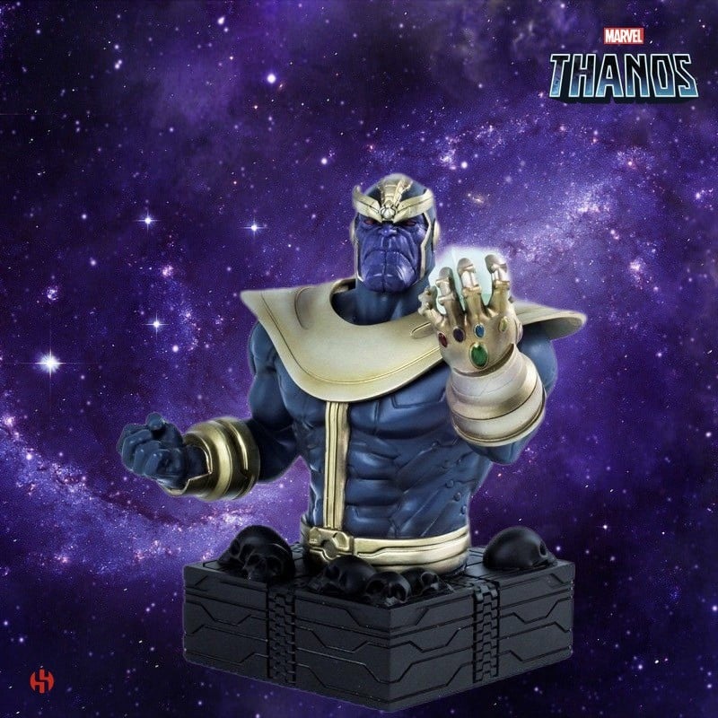 Marvel - Buste de Thanos 23cm - flash vidéo
