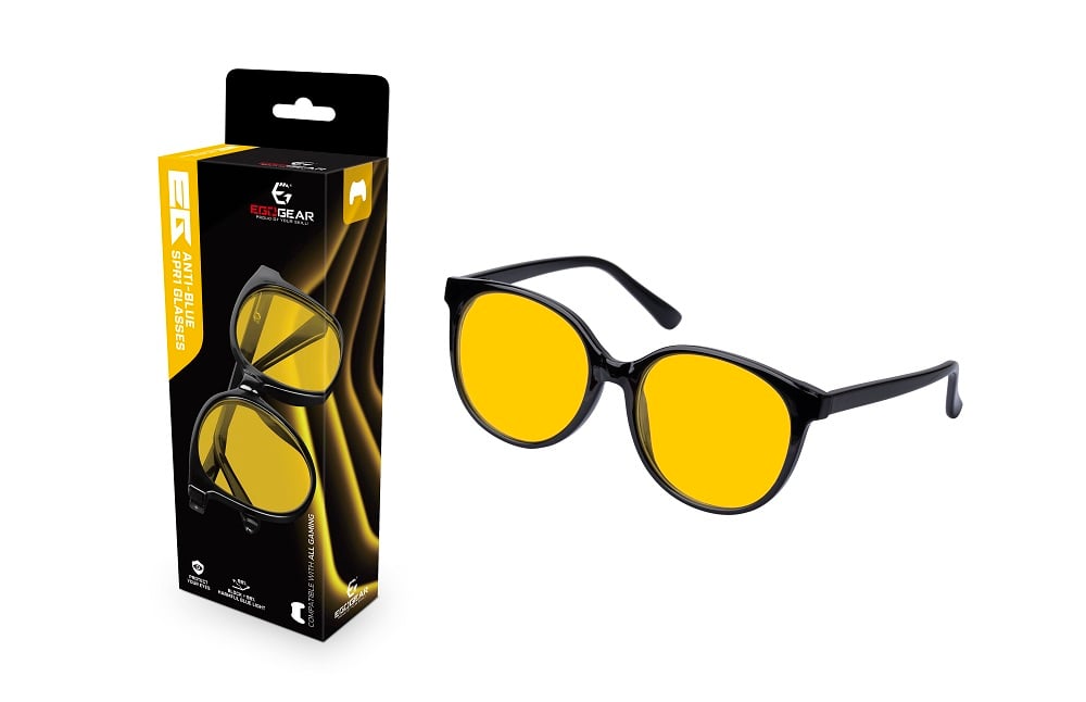 EgoGear - Lunettes anti-lumière bleue SPR1 Noire - flash vidéo