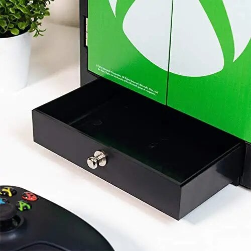 Xbox - Meuble de rangement officiel Logo Xbox pour gamer - flash vidéo