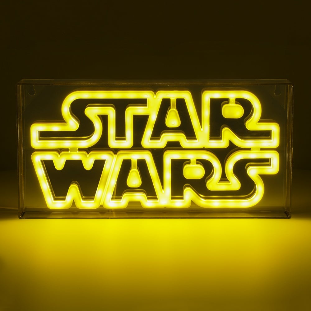 Disney - Star Wars - Lampe Logo Neon LED - flash vidéo