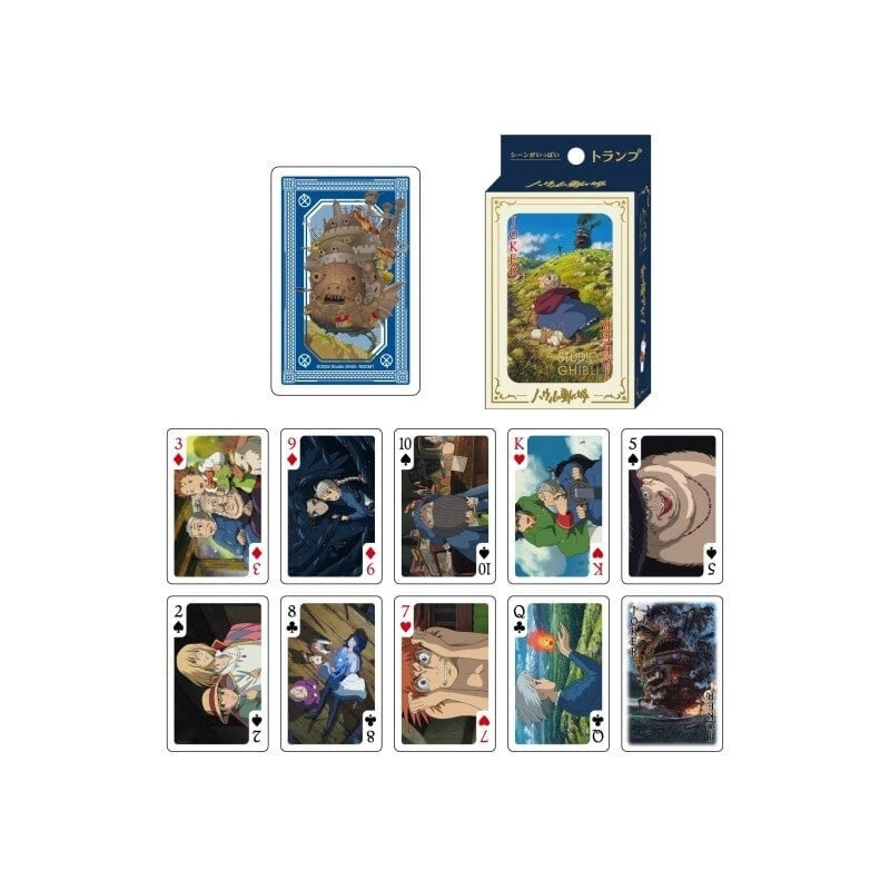 Ghibli - Le Château ambulant - Cartes à jouer de collection - flash vidéo