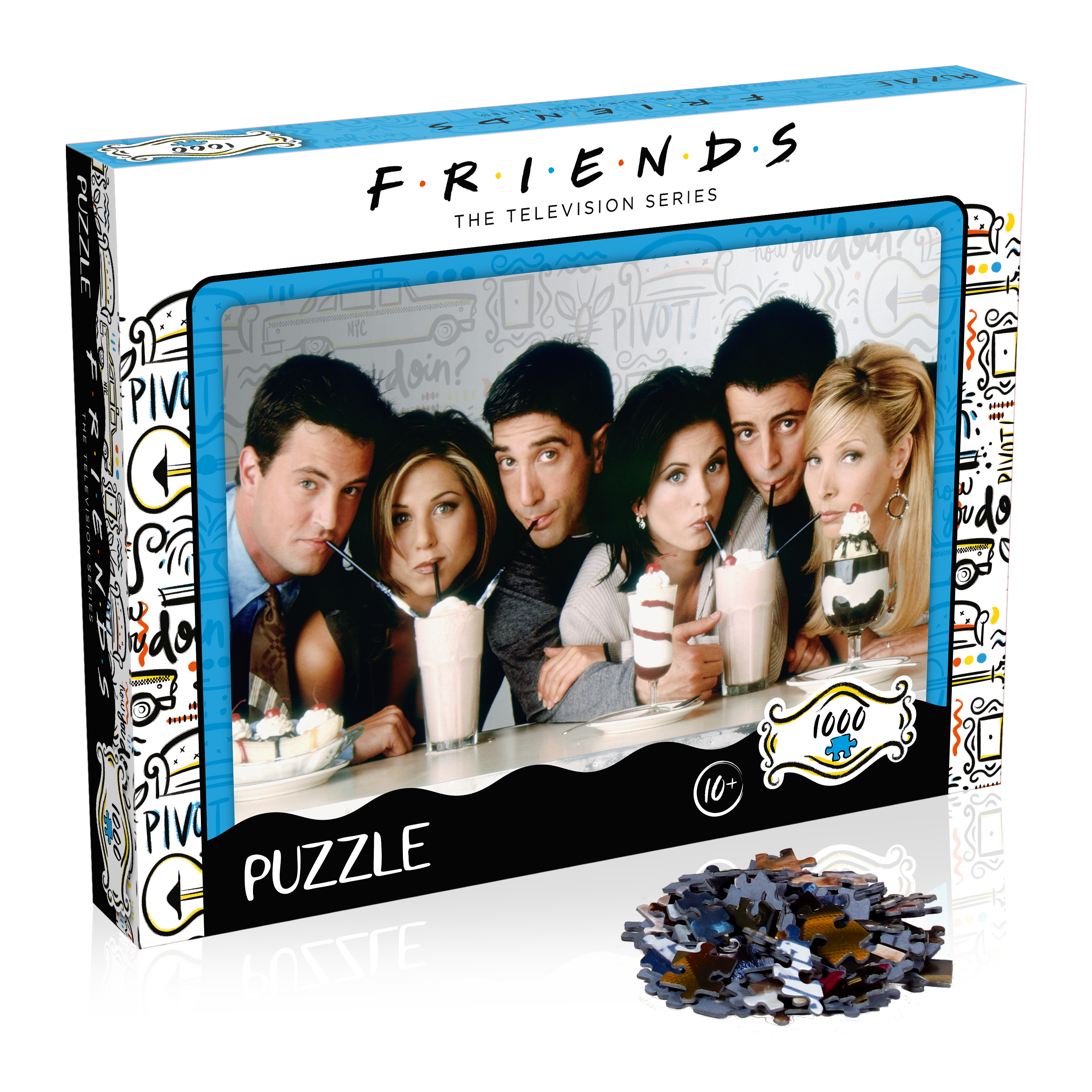 Friends - Milkshake Puzzle 1000 pcs - flash vidéo