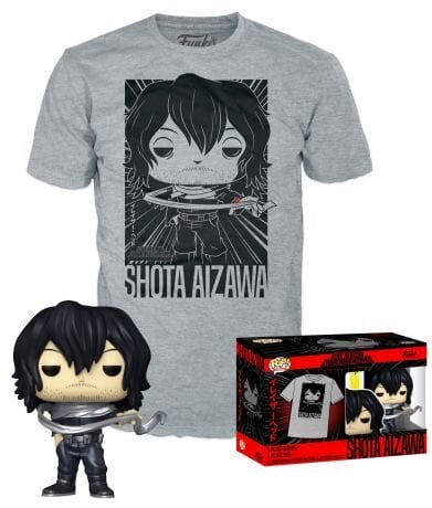 Funko Pop! & Tee: My Hero Academia: Shota Aizawa - M - flash vidéo
