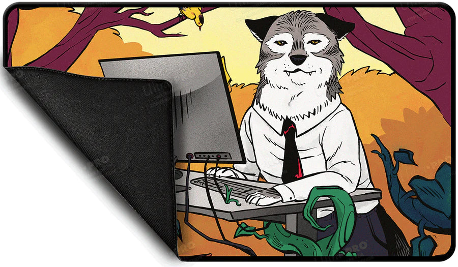 Ultra Pro - Magic: The Gathering - Secret Lair - Tapis de jeu Pas un loup (60 x 34 cm) - flash vidéo