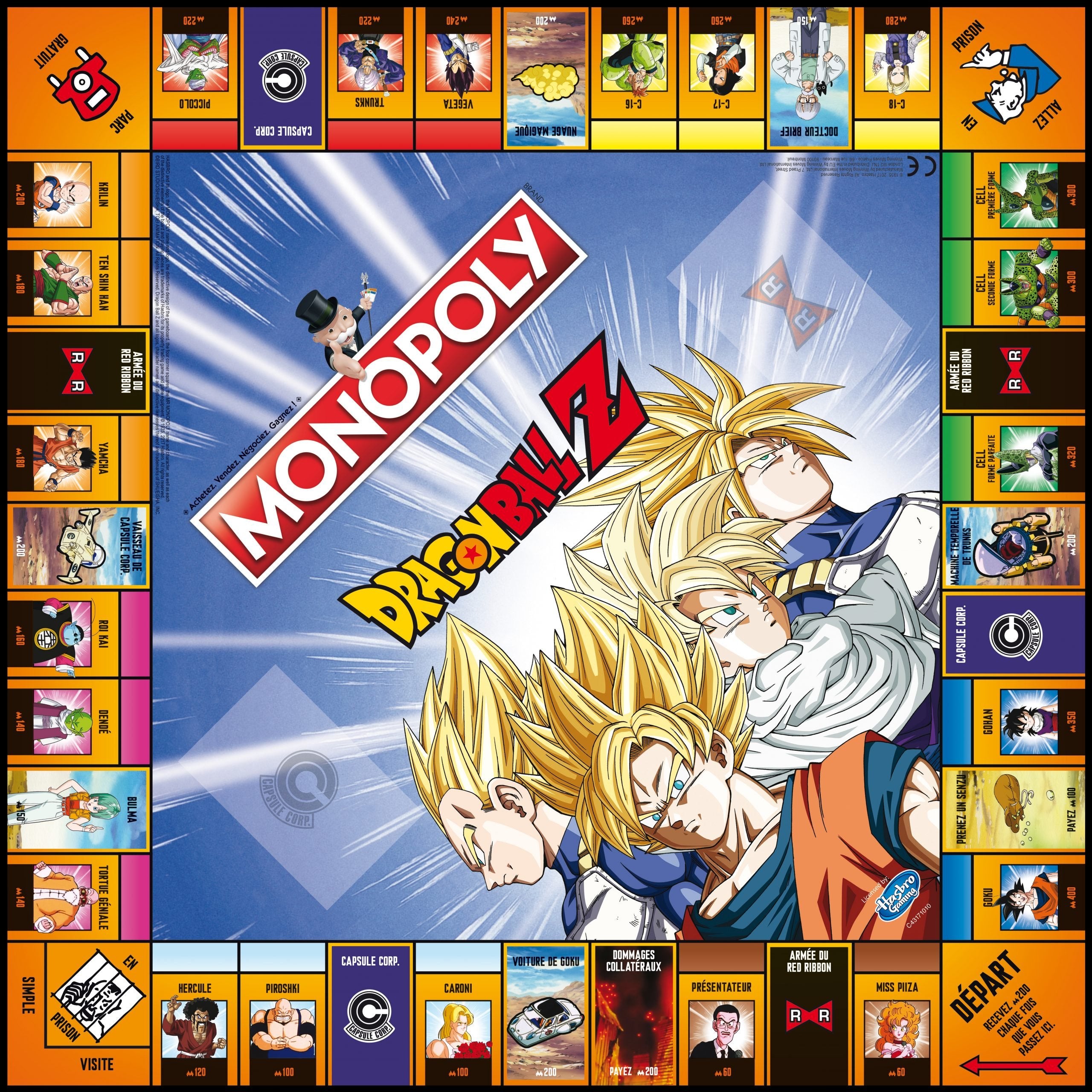Monopoly - Dragon Ball Z Edition - flash vidéo