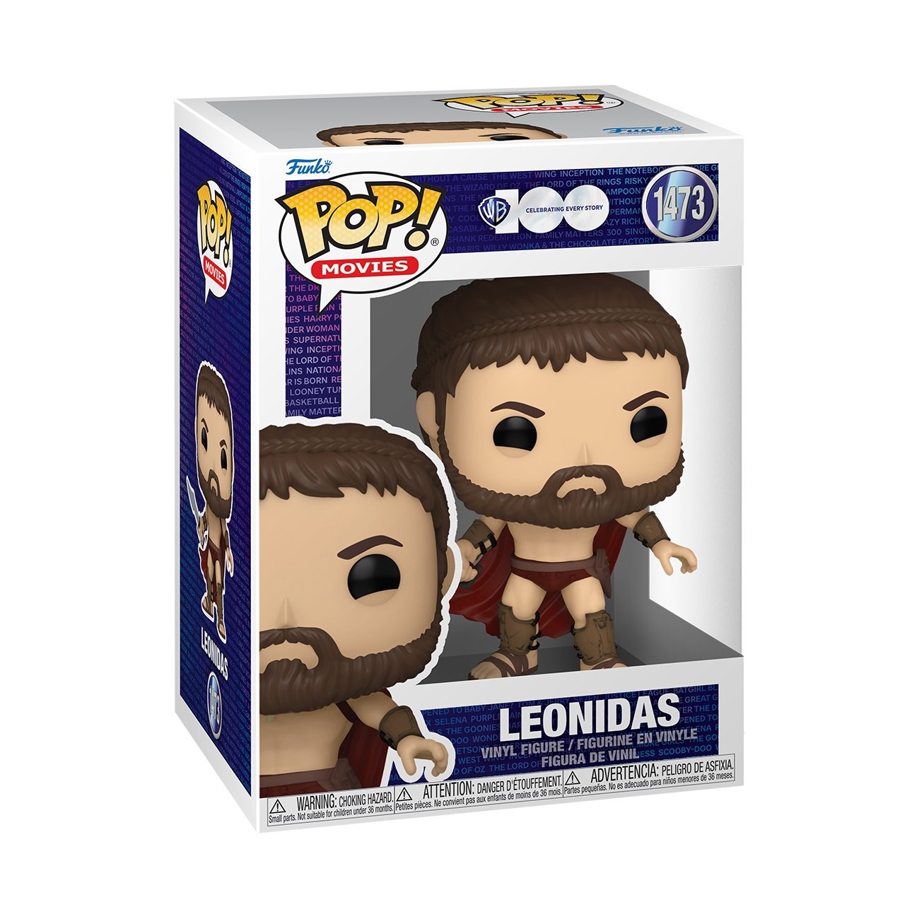 Funko Pop! Movies: 300 - Leonidas (Chance of Special Chase Edition) - flash vidéo