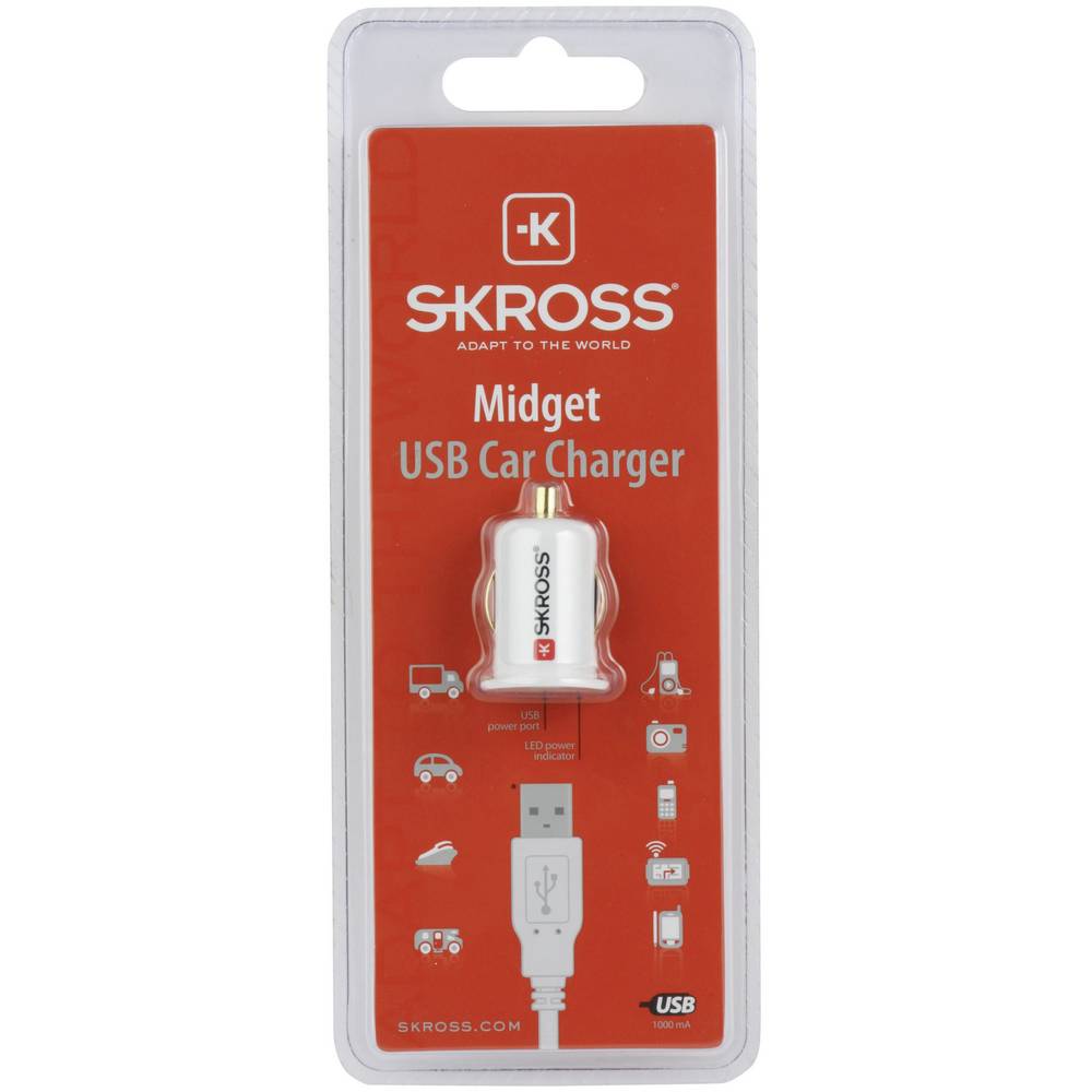 Skross Midget USB Car Charger - flash vidéo
