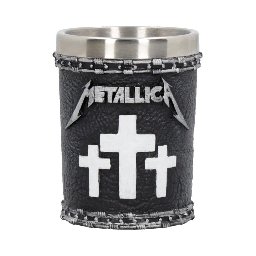Metallica - Verre à Shot Master of Puppets 7cm - flash vidéo