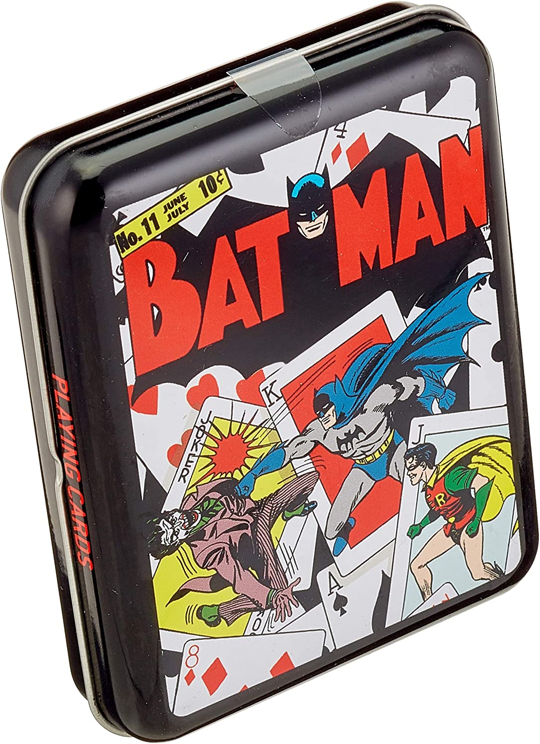 DC Comics Tins - Batman #11 - Cartes à Jouer Boite Métallique - flash vidéo