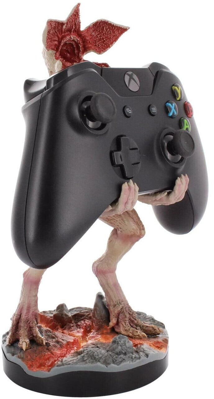 Cable Guys - Stranger Things - Demogorgon Support Chargeur pour Téléphone et Manette - flash vidéo