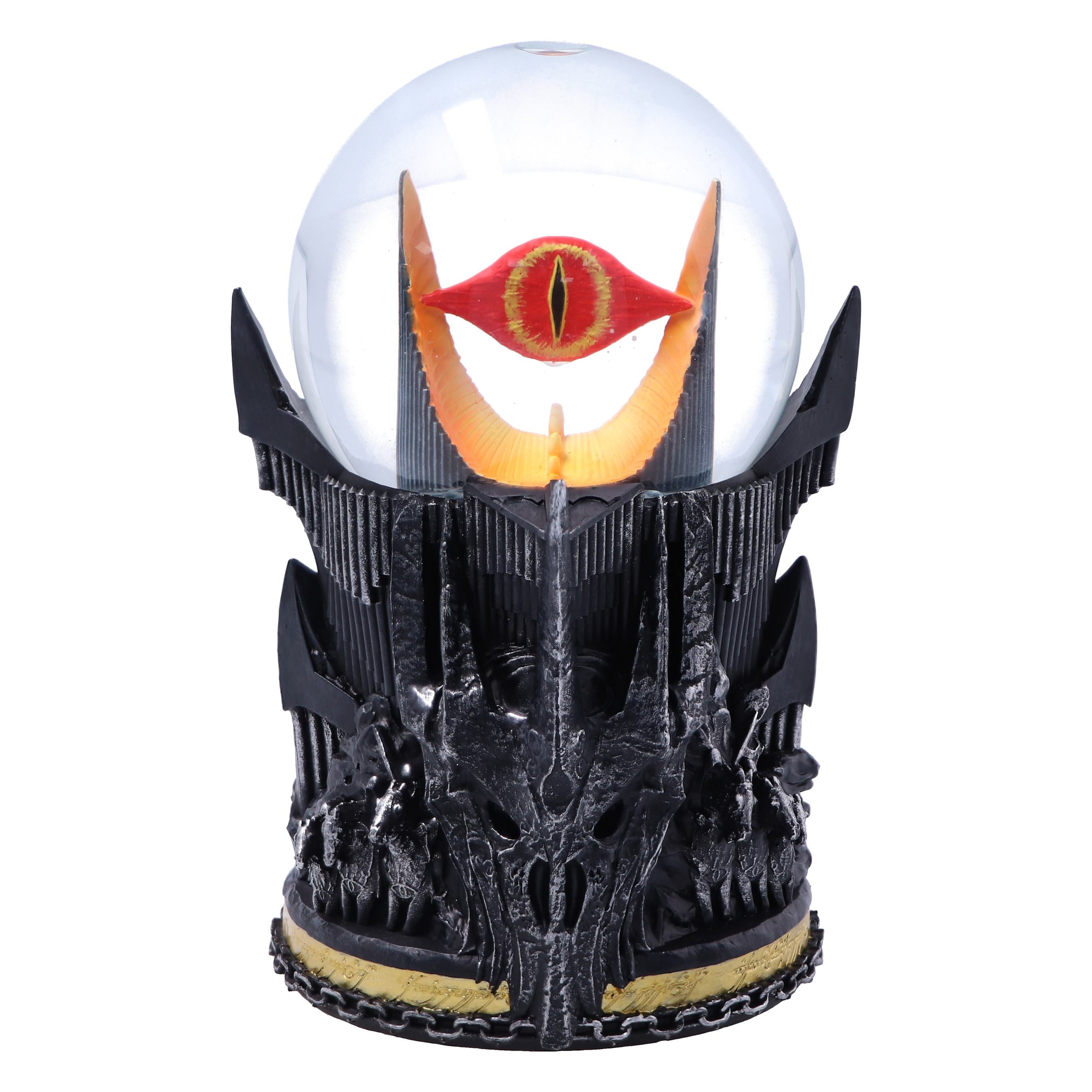 Le Seigneur des Anneaux - Boule à Neige Oeil de Sauron 18cm - flash vidéo